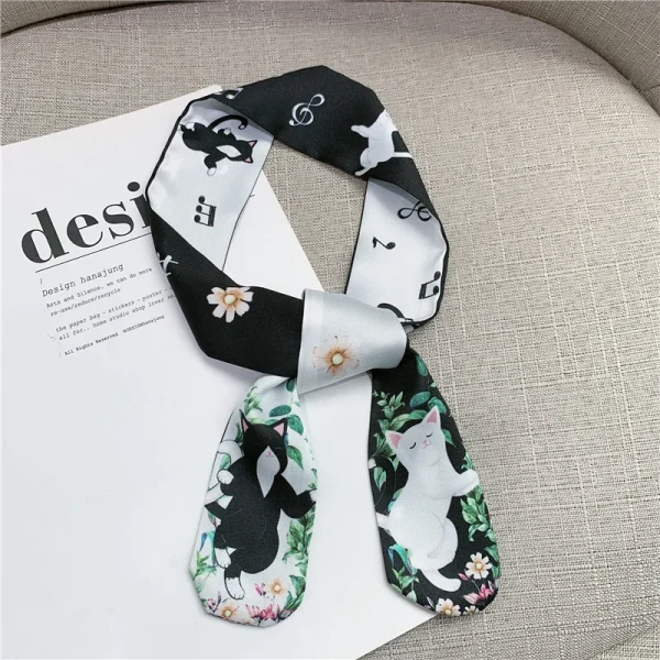 وشاح لطيف بطبعات مختلفة