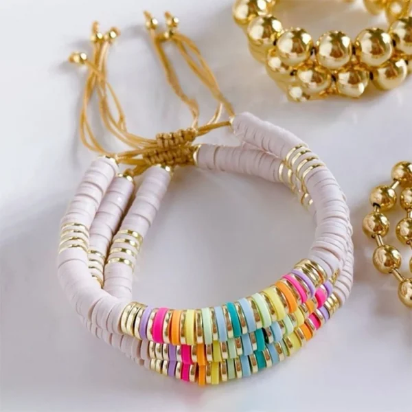 أساور صيفية شاطئية بأسلوب بوهيمي من KKBEAD