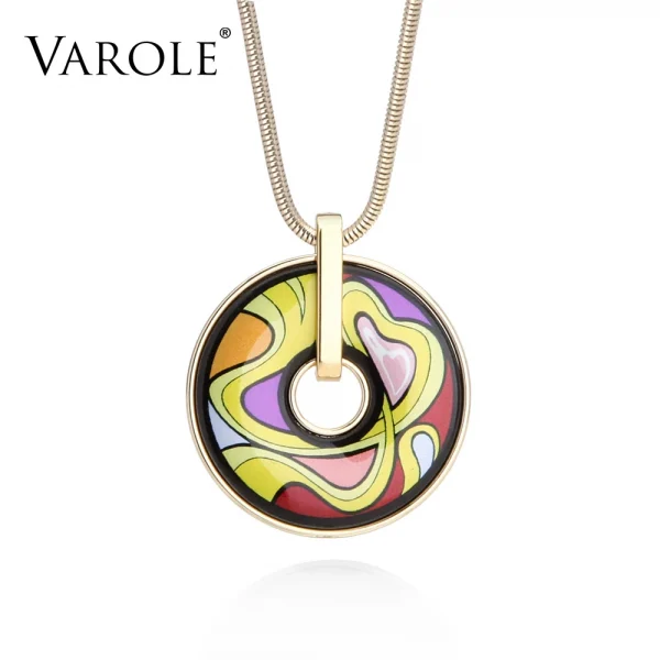 عقد نسائي أنيق من VAROLE بأسلوب بوهيمي وكلاسيكي