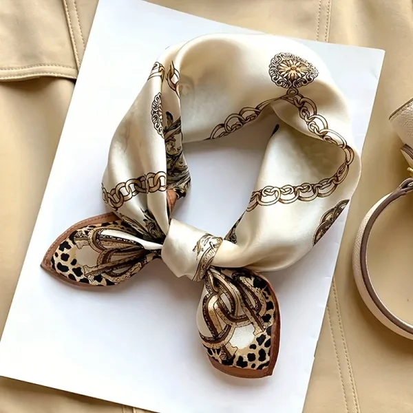 إشاربات متنوعة بمقاس 70×70 سم, ألوان ونقوش متعددة ذات جودة عالية