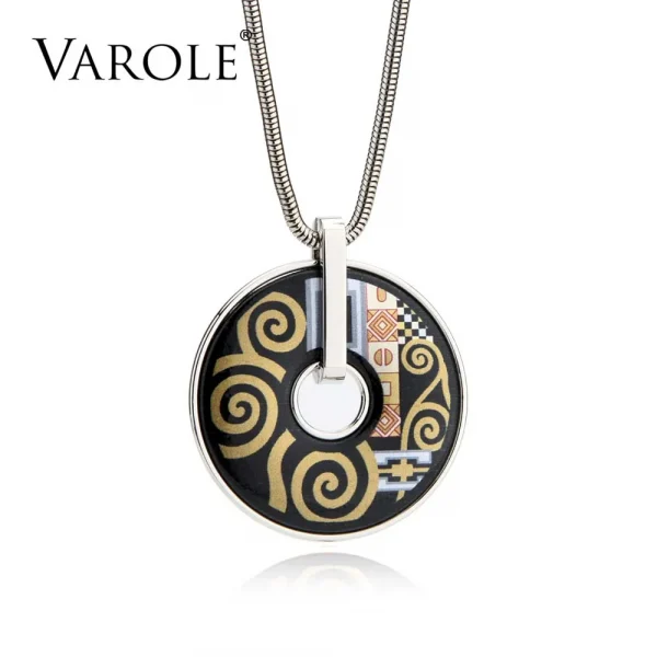 عقد نسائي أنيق من VAROLE بأسلوب بوهيمي وكلاسيكي