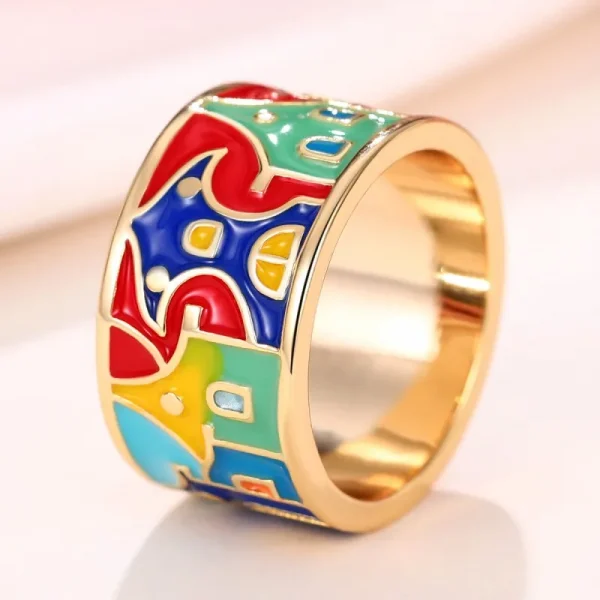 خاتم نسائي مبتكر من Huitan