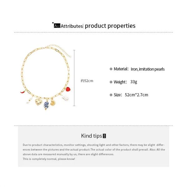 عقد من اللؤلؤ الباروكي من ZAA