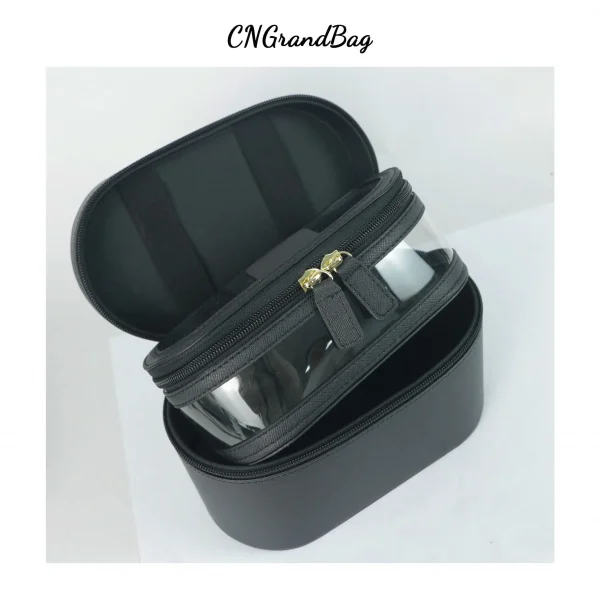 حقيبة أدوات تجميل من جلد سافيانو الفاخر