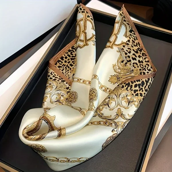 إشاربات متنوعة بمقاس 70×70 سم, ألوان ونقوش متعددة ذات جودة عالية