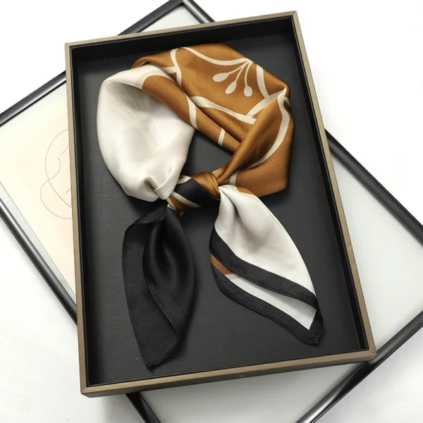 إشاربات متنوعة بمقاس 70×70 سم, ألوان ونقوش متعددة ذات جودة عالية