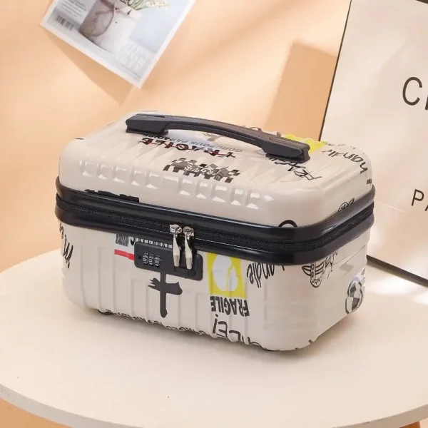 حقيبة مستحضرات تجميل محمولة بحجم 16 بوصة