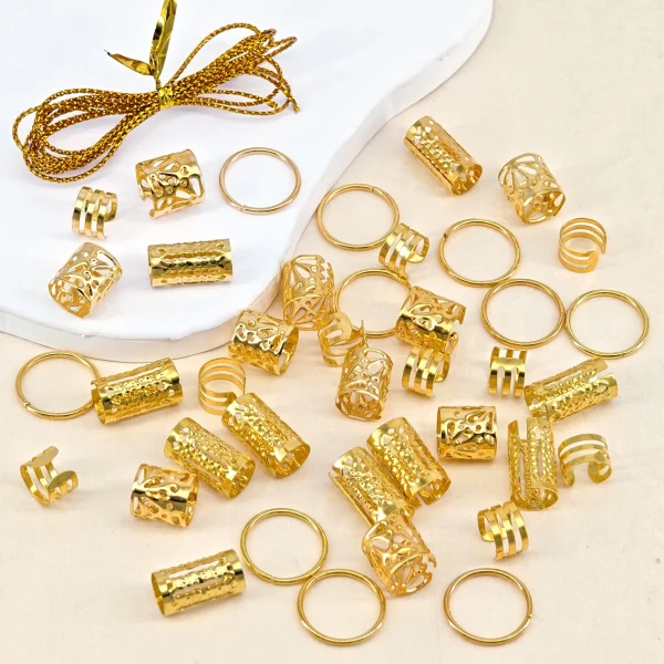 مجموعة 41 قطعة من ربطات الشعر السلكية المتنوعة