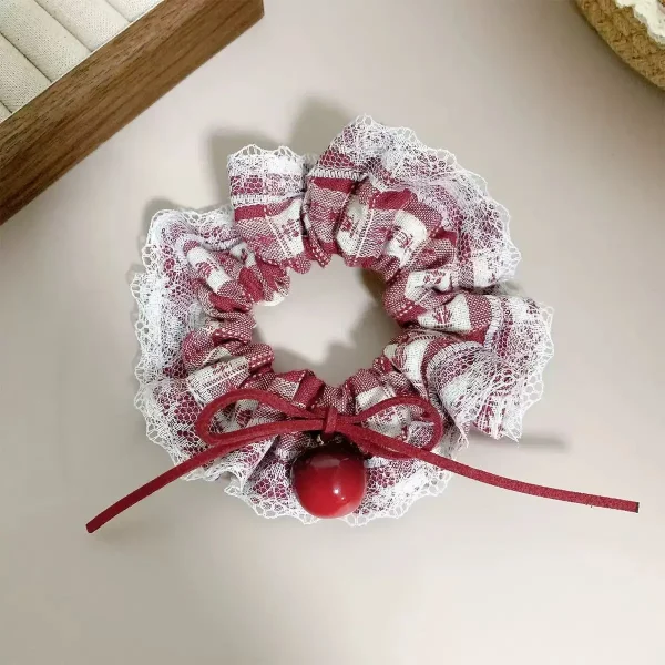 Sc34af1e9239b4a11a8fe42e5612c5b6aP.webp رباط شعر على شكل حلقة بالكرز