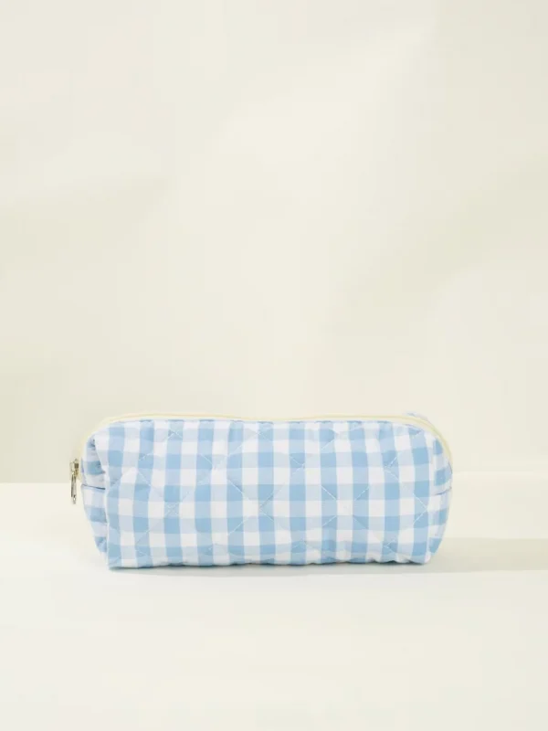 حقيبة مستحضرات تجميل بطباعة أزهار