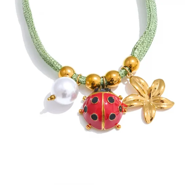 زوجان من أربطة الحذاء من يهبپ بطول 100 سم، بألوان الوردي والأخضر والبيج والأزرق، مصنوعة من ستانلس ستيل، مزينة بفواكه وصدف وحصان بحر، مناسبة للأحذية الكاجوال