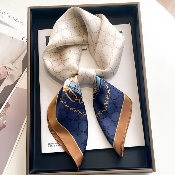 وشاح رقبة حريري فاخر