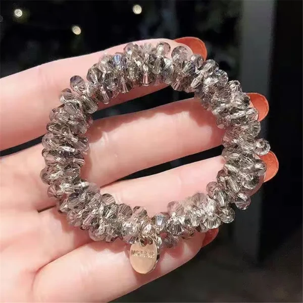 عصابات شعر أنيقة مزينة بالكريستال واللؤلؤ