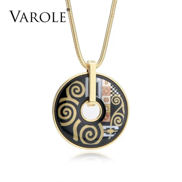 عقد نسائي أنيق من VAROLE بأسلوب بوهيمي وكلاسيكي