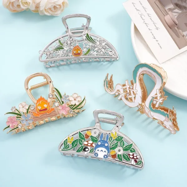 مشبك شعر كرتوني أنيق